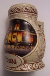 1998 Coors Holiday Beer Stein