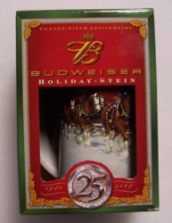 2004 Budweiser Holiday Beer Stein