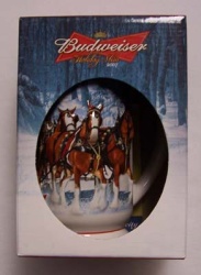 2007 Budweiser Holiday Beer Stein