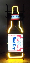 Bud Dry Draft Beer Neon Sign