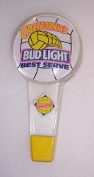 Bud Light Beer Volleyball Tap Handle