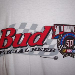 Budweiser Beer NASCAR T-Shirt