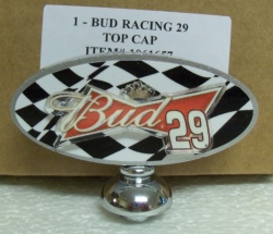 Budweiser Beer Racing NASCAR Tap Handle Topper