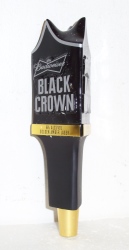 Budweiser Black Crown Beer Tap Handle