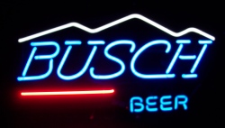Busch Beer Neon Sign Tube busch beer neon sign tube Busch Beer Neon Sign Tube buschbeermountains1995used