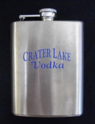 Crater Lake Vodka Travel Flask