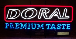 Doral Cigarettes Neon Sign