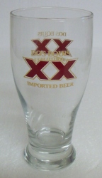 Dos Equis Beer Pint Glass