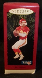 Hallmark Christmas Ornament NFL Joe Montana