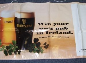 Guinness Harp Beer Banner