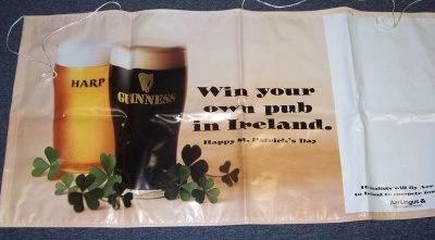 Guinness Harp Beer Banner