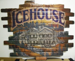 Icehouse Beer Tin Sign