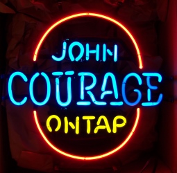 John Courage Beer Neon Sign