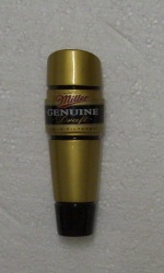 Miller Genuine Draft Beer Tap Handle