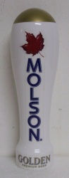 Molson Golden Beer Tap Handle