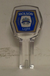 Molson Light Beer Tap Handle