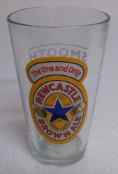 Newcastle Brown Ale Pint Glass