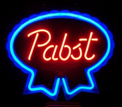 Pabst Blue Ribbon Beer Neon Sign