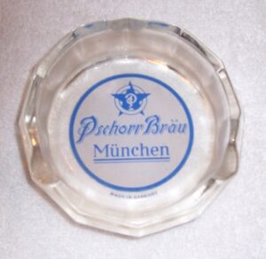 Pschorr Brau Beer Ashtray