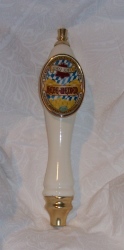 Red Bell Hefeweizen Beer Tap Handle