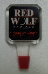 Red Wolf Red Ale Tap Handle