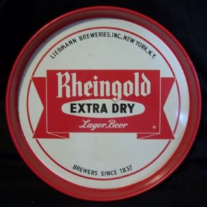 Rheingold Extra Dry Beer Tray