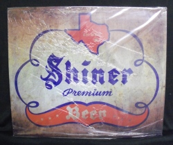 Shiner Premium Beer Tin Sign