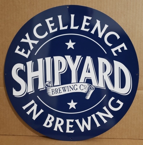 Shipyard Beer Tin Sign