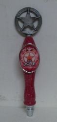 Starr Hill The Love Wheat Beer Tap Handle