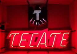 Tecate Beer Neon Sign