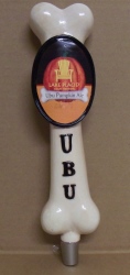 UBU Pumpkin Ale Tap Handle