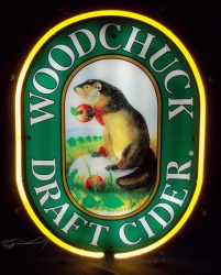 Woodchuck Draft Cider Neon Sign [object object] My Beer Sign Collection &#8211; Not for sale but can be bought&#8230; woodchuckdraftcider