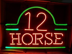 Genesee 12 Horse Ale Neon Sign