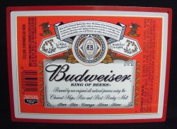 Budweiser Beer Magnetic Puzzle Sign