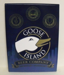 Goose Island Beer Tin Sign