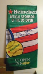 Heineken Beer Tennis Banner