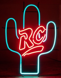 RC Cola Cactus Neon Sign