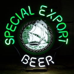 large neon beer signs