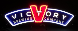 Victory Beer Neon Sign [object object] My Beer Sign Collection &#8211; Not for sale but can be bought&#8230; victorybrewingcompany