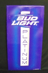 Bud Light Platinum Beer Tin Sign