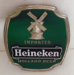 Heineken Beer Shield Sign