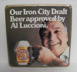 Iron City Beer Tin Sign