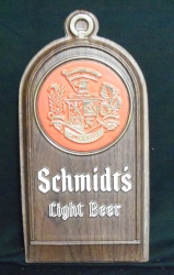 Schmidts Light Beer Sign