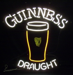 Guinness Beer Neon Sign Tube guinness beer neon sign panel Guinness Beer Neon Sign Panel guinnessdraughtused