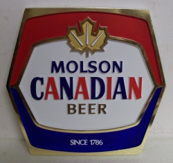 Molson Canadian Beer Sign