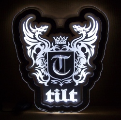 Tilt Malt Beverage LED Sign