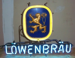 lowenbrau beer neon sign tube Lowenbrau Beer Neon Sign Tube lowenbrau1984