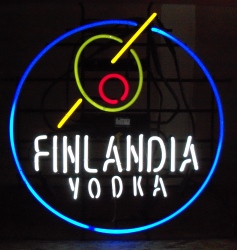 Finlandia Vodka Neon Sign