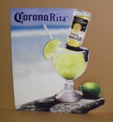 Corona Extra Beer Rita Tin Sign