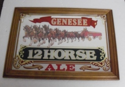 genesee 12 horse ale mirror